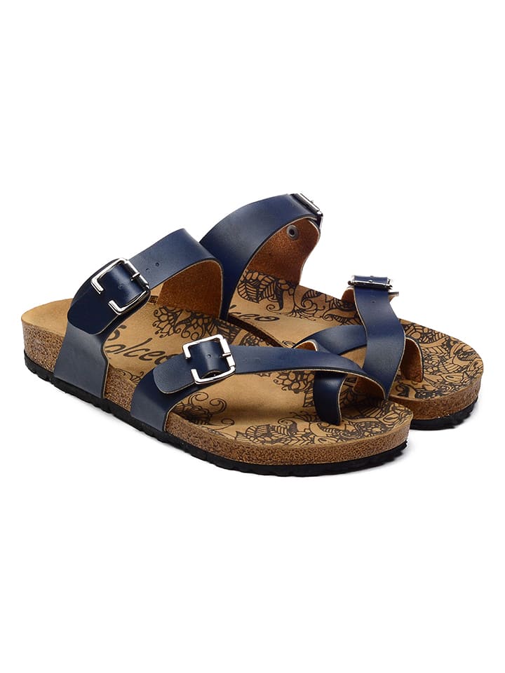 Calceo Japonki w kolorze granatowym rozmiar: 39