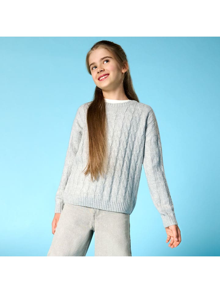 COOL CLUB Sweter w kolorze szarym rozmiar: 146