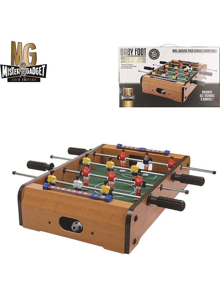 The Home Deco Kids Mini-piłkarzyki w kolorze brązowym - 51 x 10 x 31 cm rozmiar: onesize