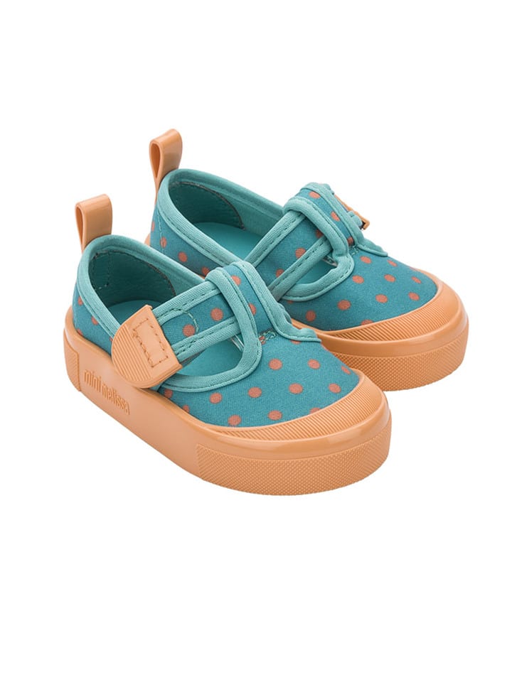 Melissa Baleriny w kolorze morsko-pomarańczowym z paskiem rozmiar: 25/26