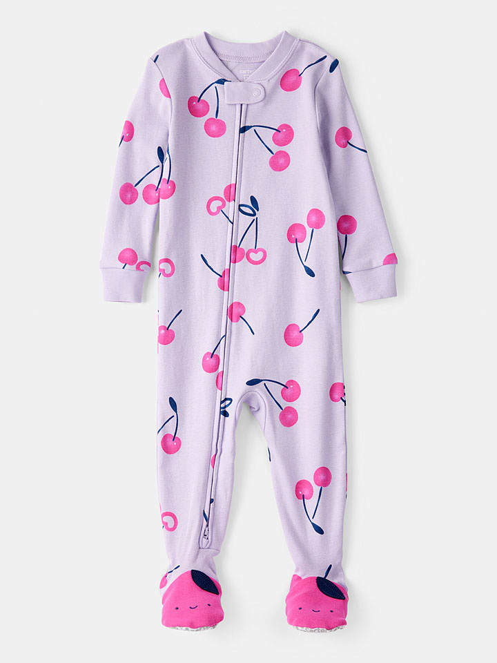 carter's Śpioszki w kolorze fioletowym rozmiar: 86