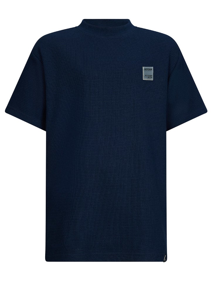 Retour Koszulka "Kieran" w kolorze granatowym rozmiar: 152