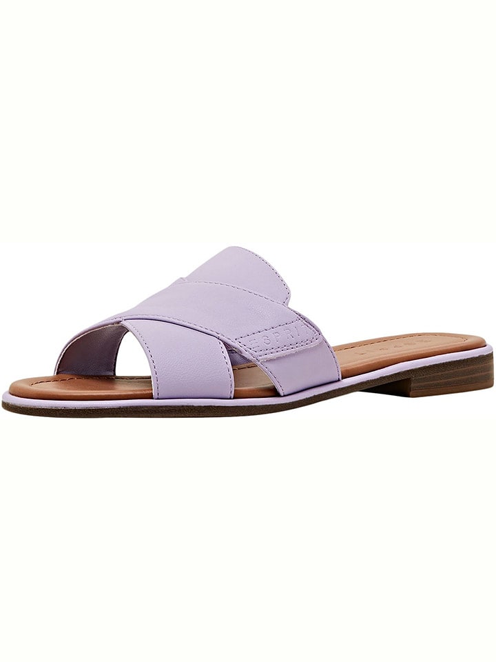 ESPRIT Klapki w kolorze lawendowym rozmiar: 38