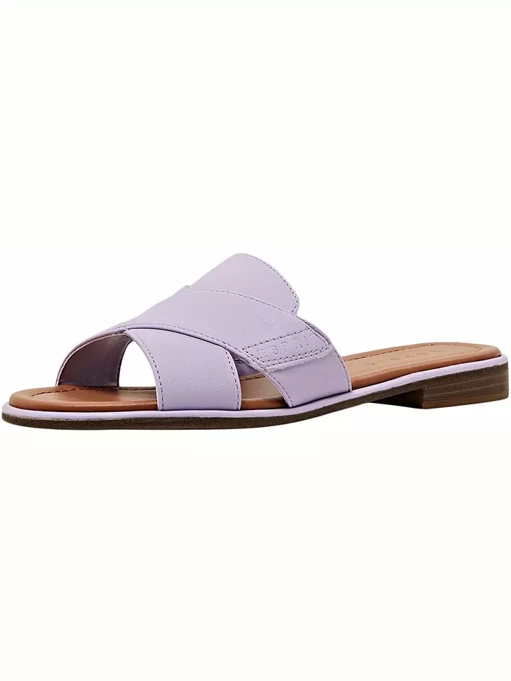 ESPRIT Klapki w kolorze lawendowym rozmiar: 38