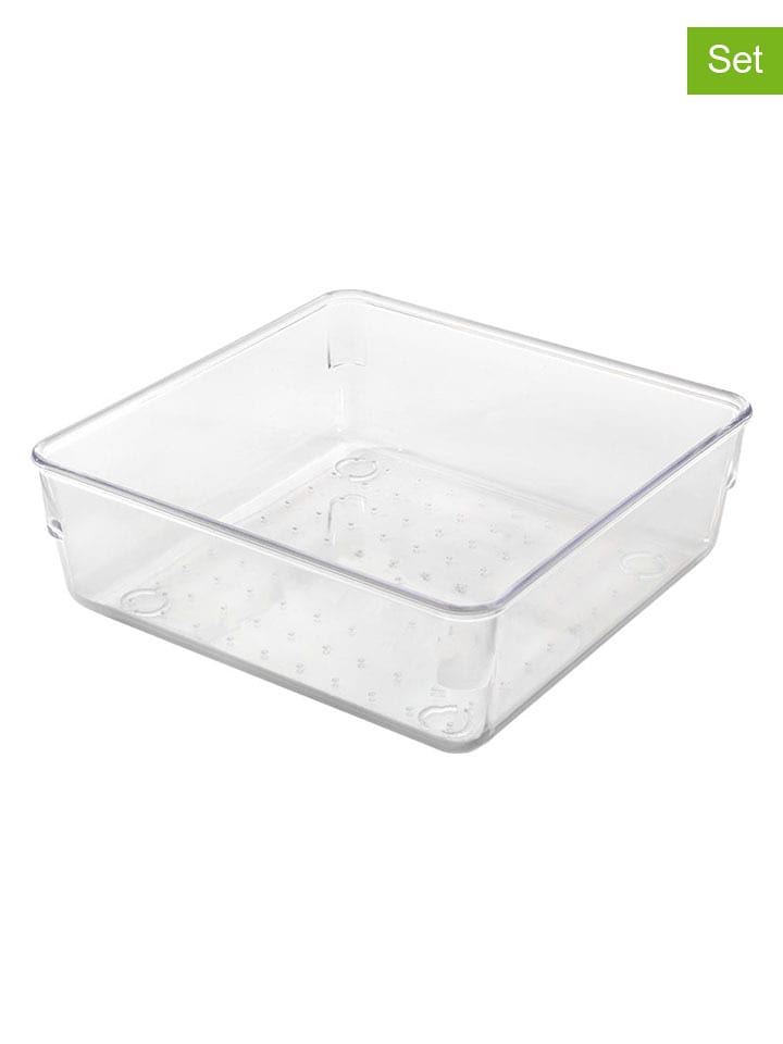 metaltex Organizery (4 szt.) - 15,5 x 15,5 x 5,5 cm rozmiar: onesize