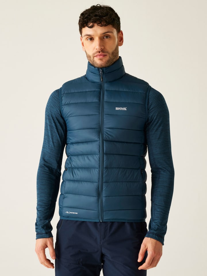 Regatta Kamizelka pikowana "Marizion" w kolorze niebieskim rozmiar: 3XL