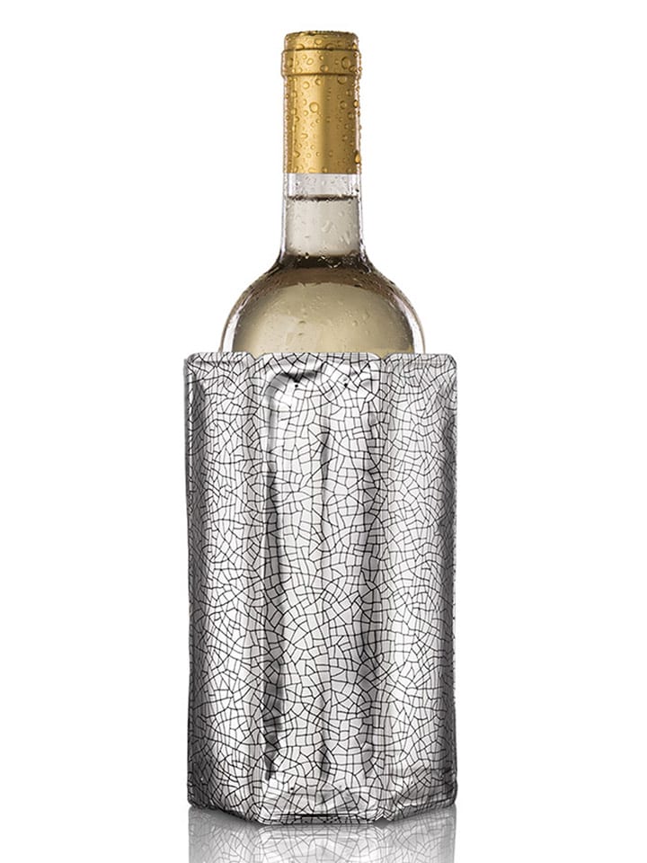 Vacu Vin Schładzacz w kolorze srebrnym do wina - wys. 17,6 x Ø 9,5 cm rozmiar: onesize