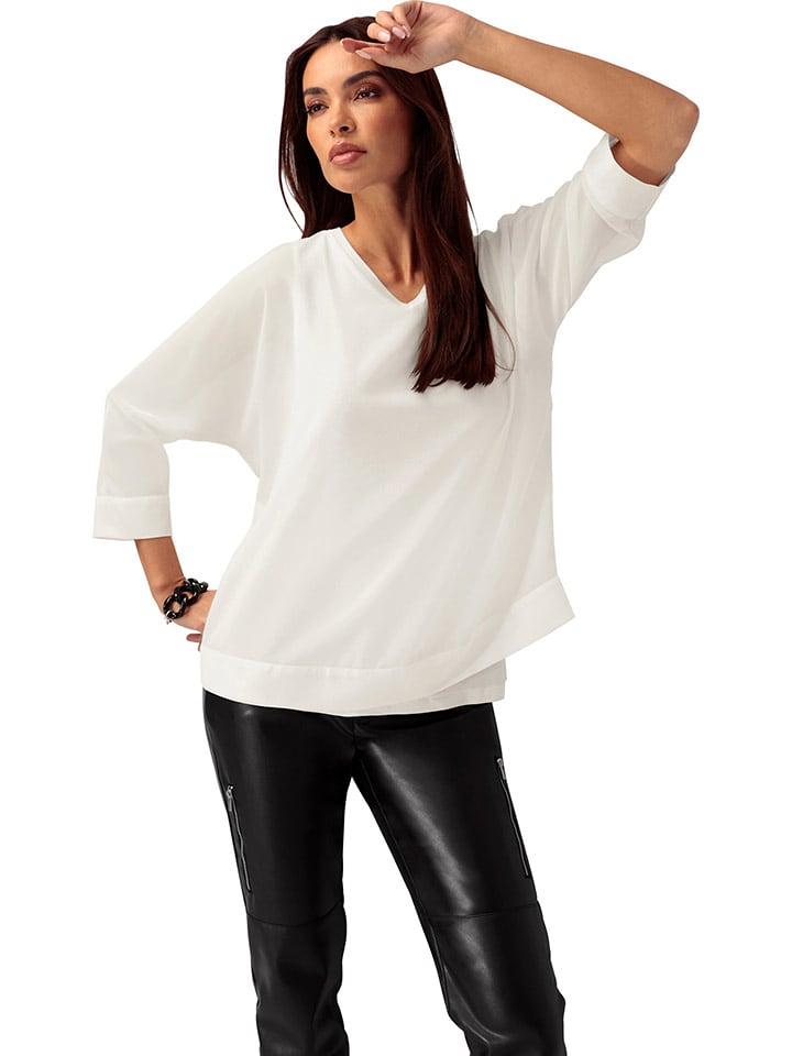 Heine Bluzka w kolorze białym rozmiar: 46