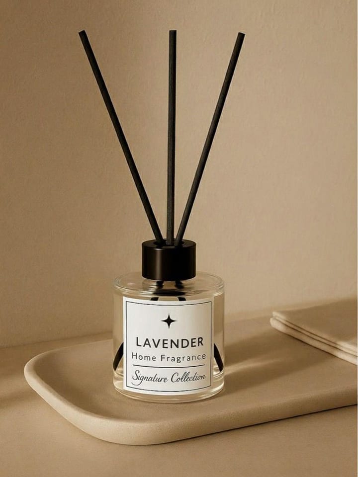 Lucky Bees Zapach do pomieszczeń "Lavender" w kolorze czarno-białym - 100 ml rozmiar: onesize