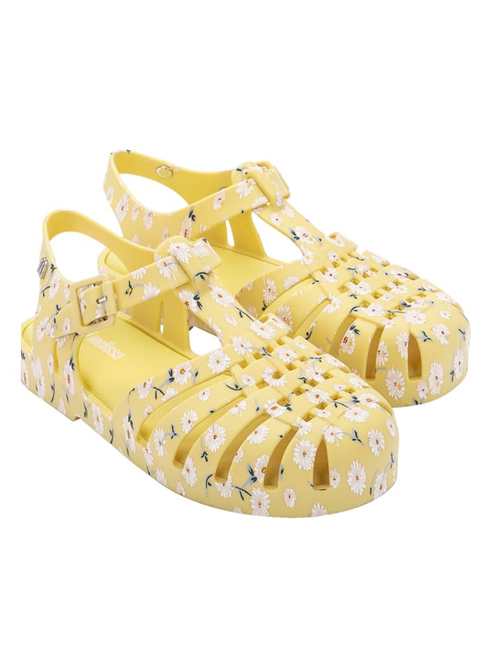 Melissa Półsandały w kolorze żółtym rozmiar: 32