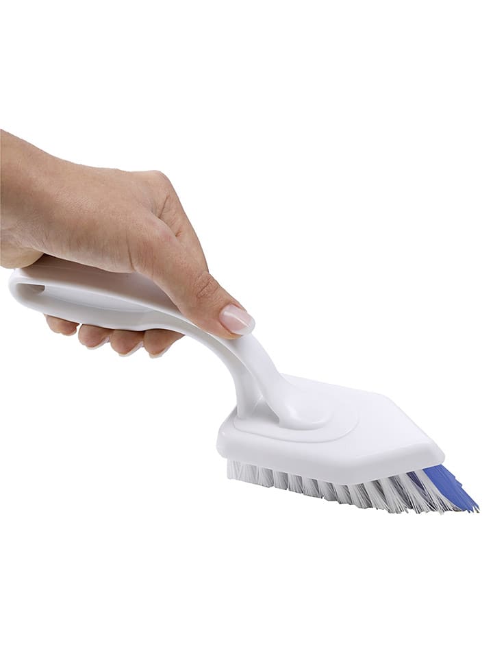 Wenko Szczotka w kolorze białym do fug - wys. 21,5 cm rozmiar: onesize