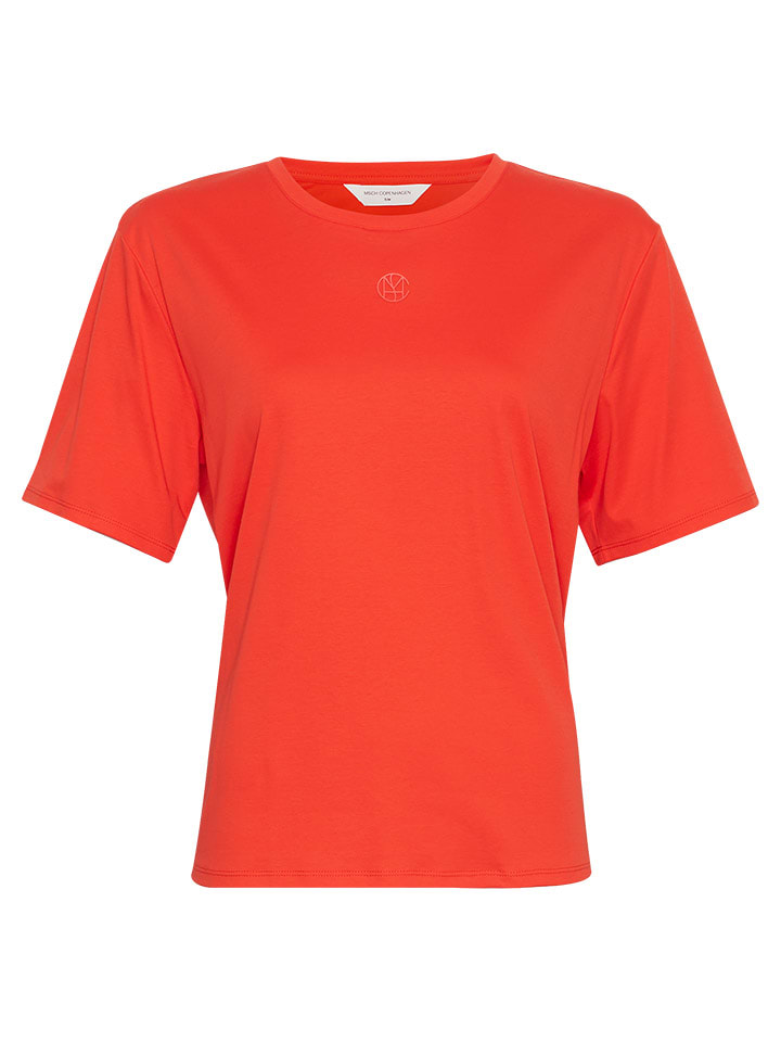 MOSS COPENHAGEN Koszulka "Melea" w kolorze pomarańczowym rozmiar: M/L