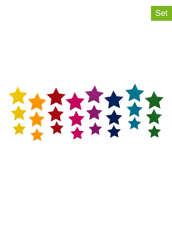 SUNNYSUE Naklejki filcowe (360 szt.) w różnych kolorach rozmiar: onesize