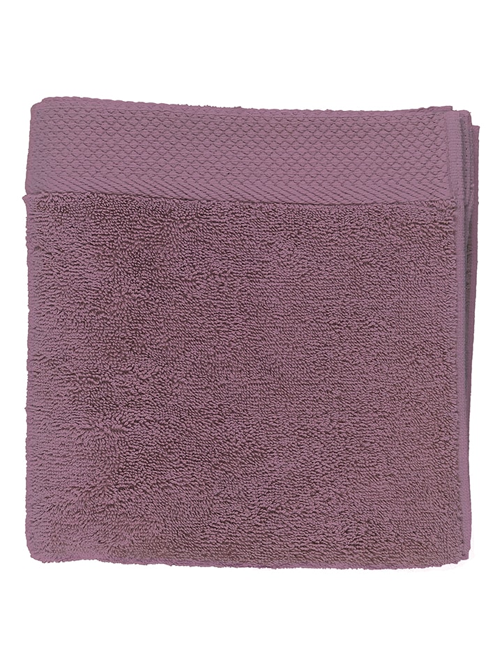 Soft by Perle de Coton Dywanik łazienkow "Orage" w kolorze fioletowym rozmiar: 100x150 cm