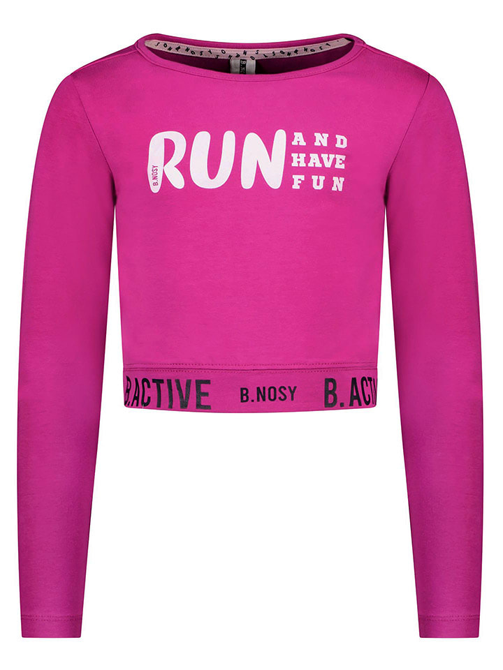 B.Nosy Koszulka w kolorze różowym rozmiar: 122/128