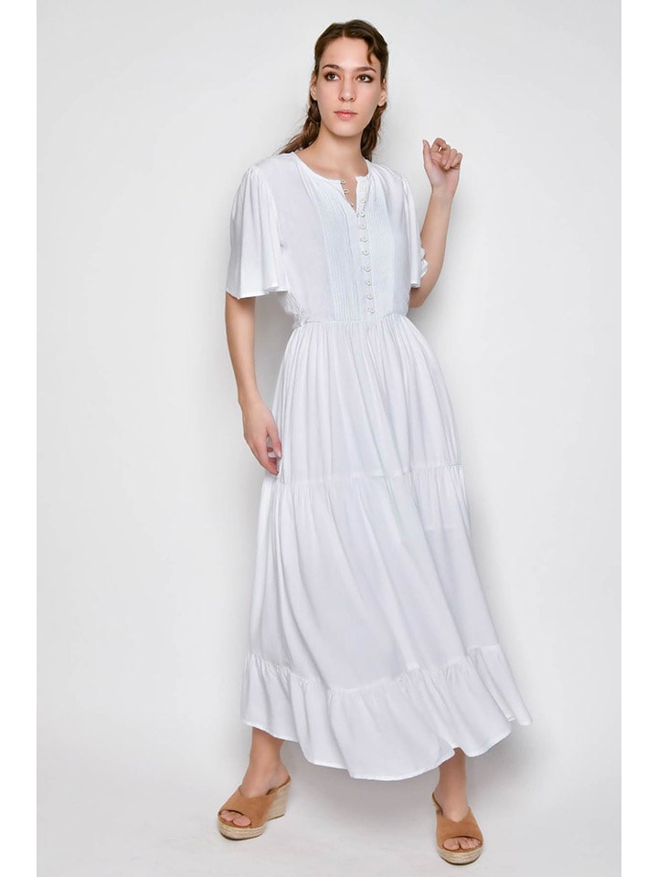 H.H.G. Sukienka w kolorze białym rozmiar: XL