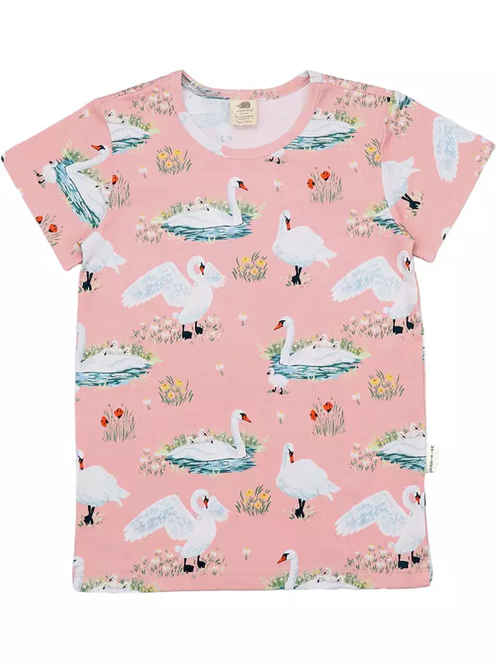 Walkiddy Koszulka w kolorze jasnoróżowym rozmiar: 122