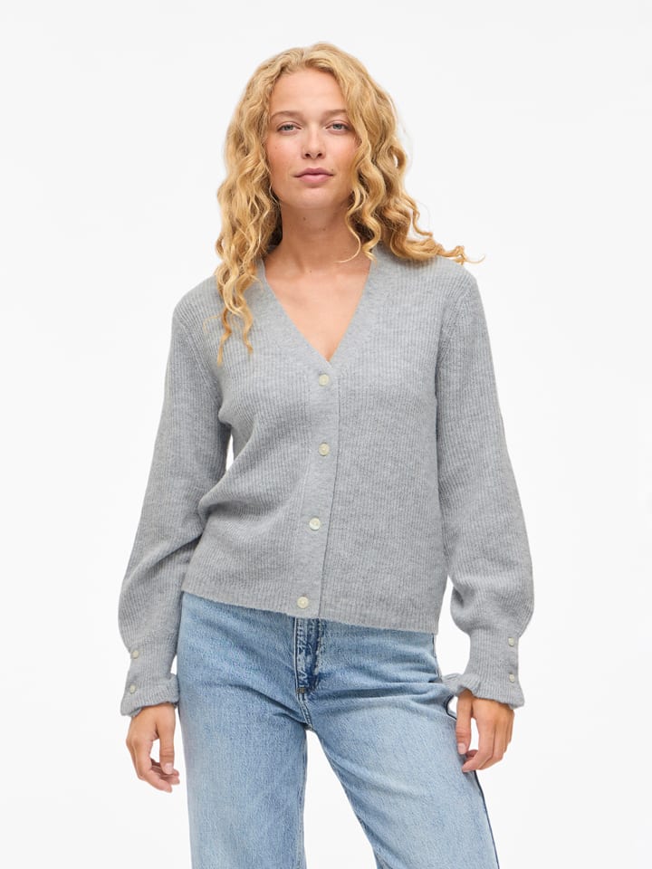 Vila Kardigan "Vitilda" w kolorze szarym rozmiar: XL