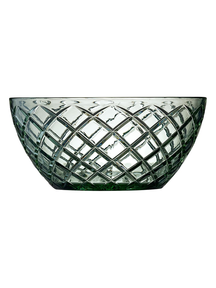 Lyngby Glas Salaterka "Sorrento" w kolorze zielonym - Ø 24 cm rozmiar: onesize