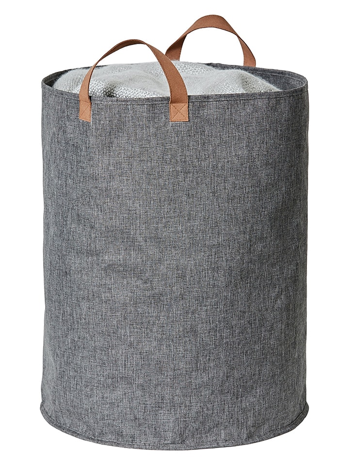 STORE IT Kosz w kolorze szarym - wys. 45 x Ø 40 cm rozmiar: onesize