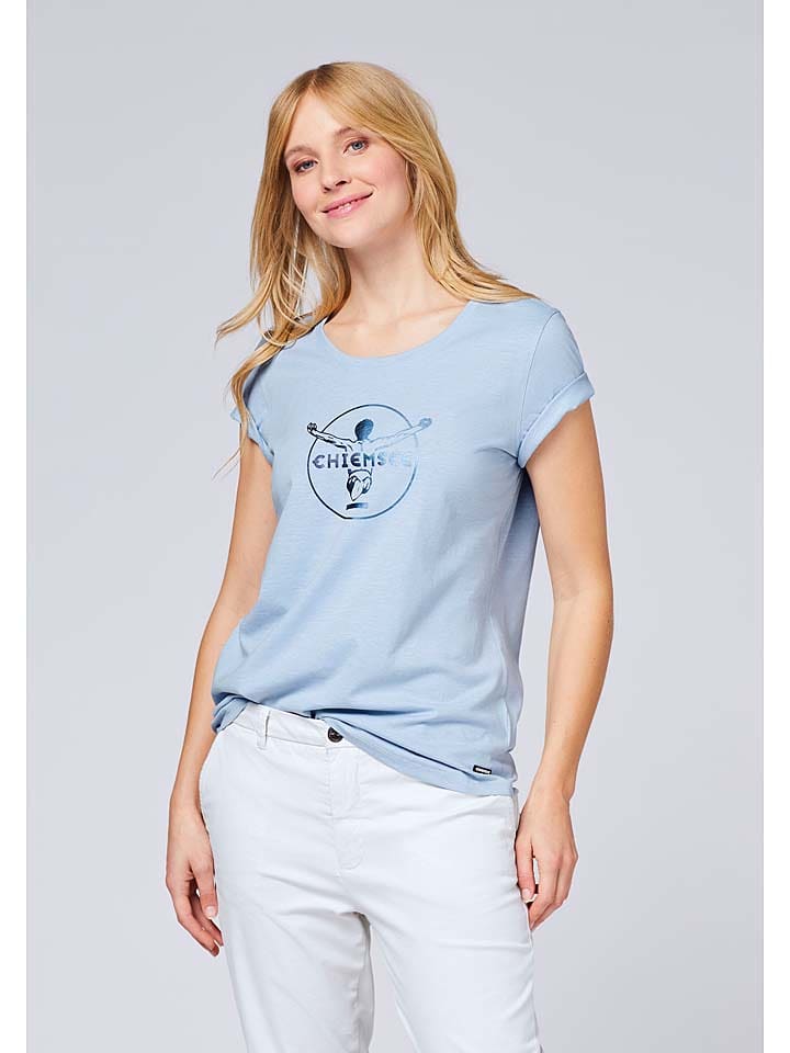 Chiemsee Koszulka w kolorze błękitnym rozmiar: XS