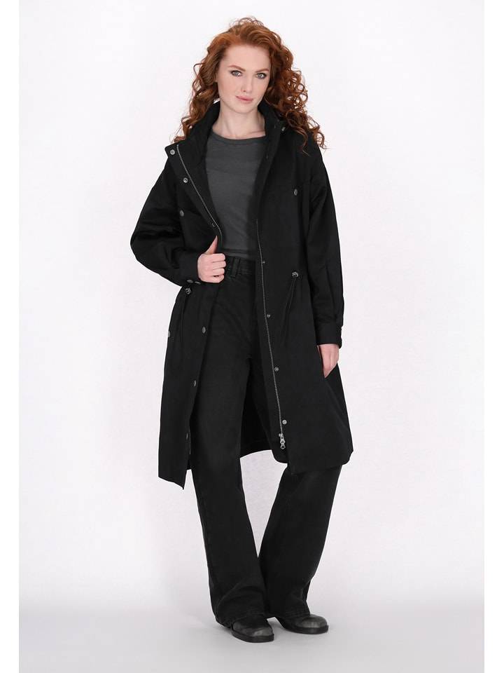 Schmuddelwedda Parka w kolorze czarnym rozmiar: XL