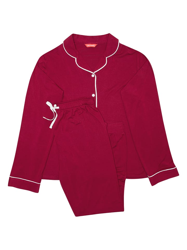 Cyberjammies Piżama "Robyn" w kolorze bordowym rozmiar: 128/134