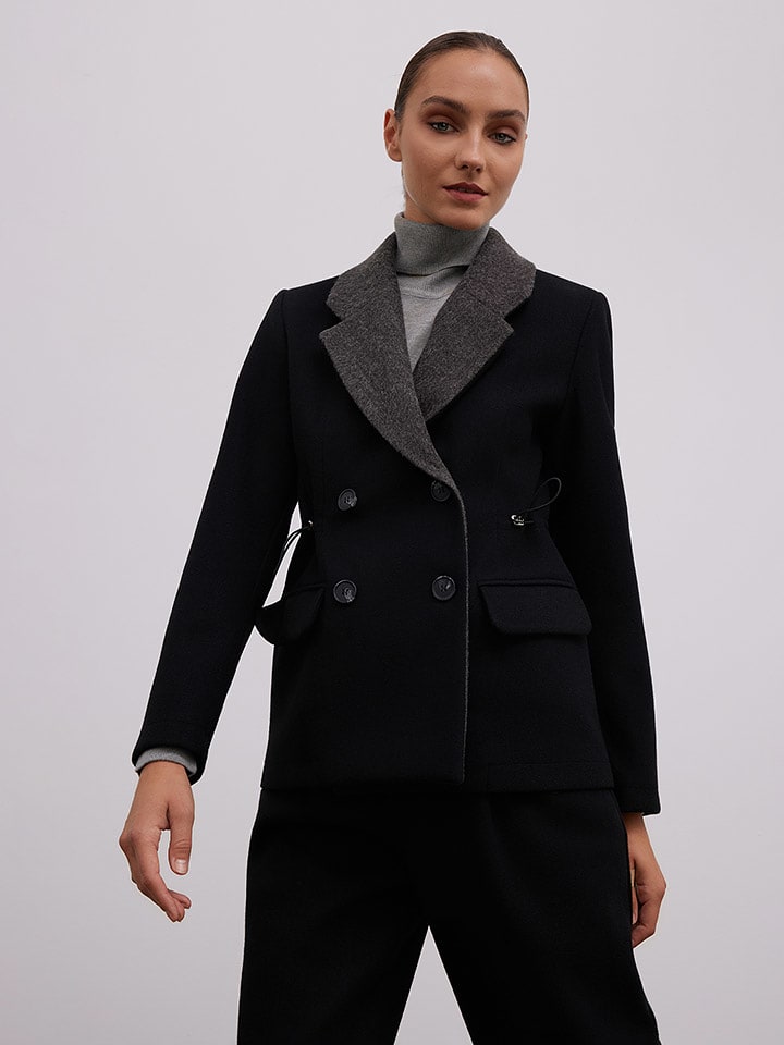 BGN Blezer w kolorze czarnym rozmiar: 36