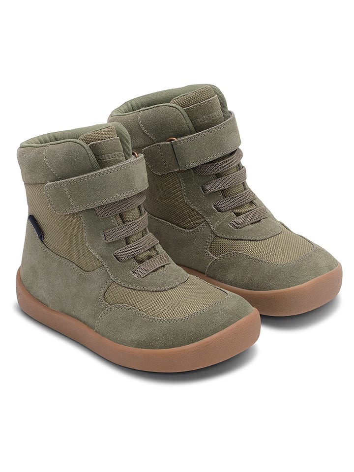 Bundgaard Skórzane botki "Brooklyn TEX" w kolorze khaki rozmiar: 33