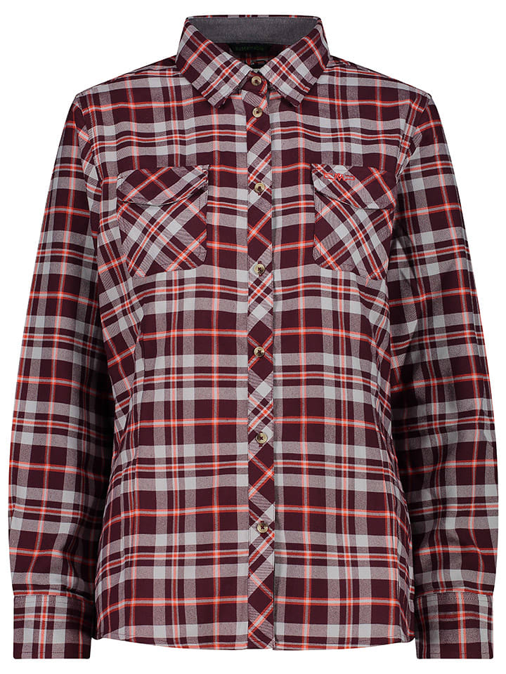 CMP Koszula w kolorze bordowym rozmiar: 38