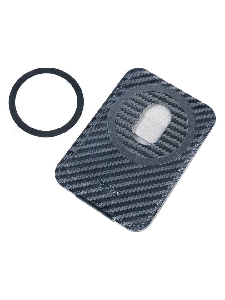 Troika Etui "MagSafe" w kolorze antracytowym na karty - 6,5 x 9,5 x 5 cm rozmiar: onesize