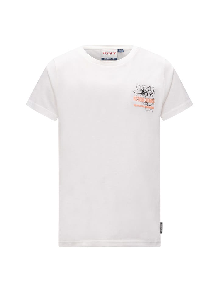 Retour Koszulka "Nathan" w kolorze białym rozmiar: 170/176