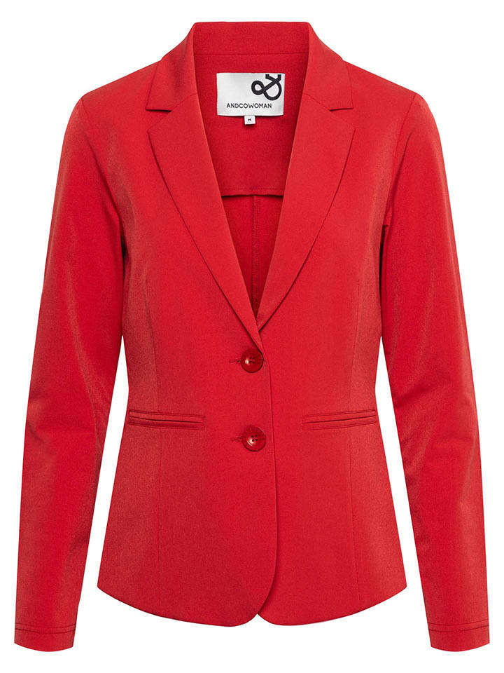 &Co Woman Blezer "Phileine" w kolorze czerwonym rozmiar: M
