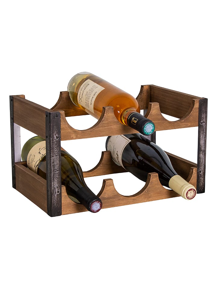 Anticline Regał w kolorze brązowym do wina - 33 x 19 x 22 cm rozmiar: onesize