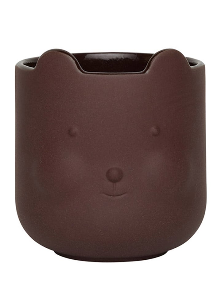 OYOY mini Kubek "Bear" w kolorze brązowym - 3+ rozmiar: onesize