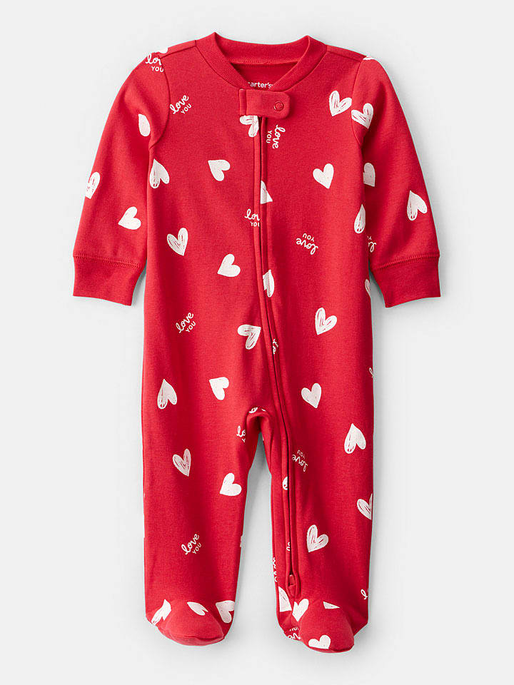 carter's Śpioszki w kolorze czerwonym rozmiar: 74