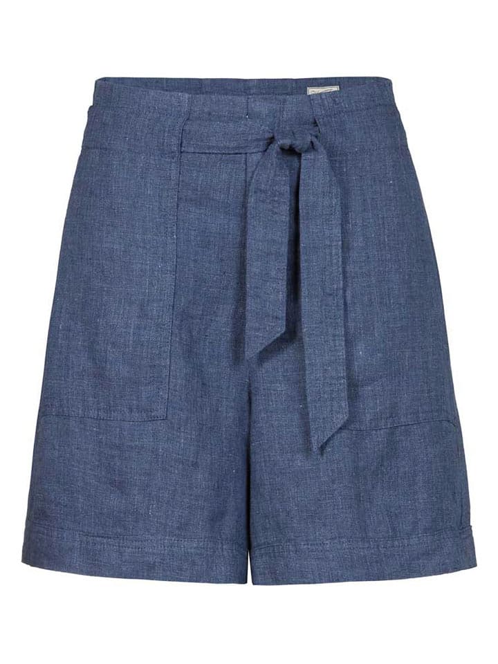 Herrlicher Lniane szorty w kolorze granatowym rozmiar: W28