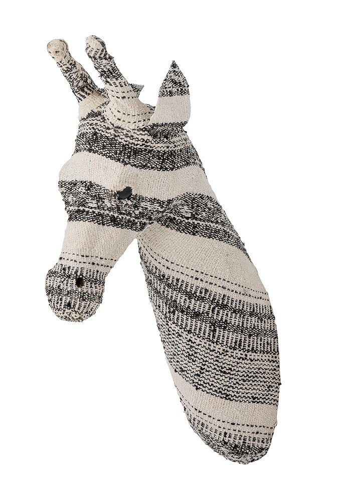 Bloomingville mini Dekoracja ścienna "Silje" w kolorze czarno-białym - 7 x 17 x 34 cm rozmiar: onesize