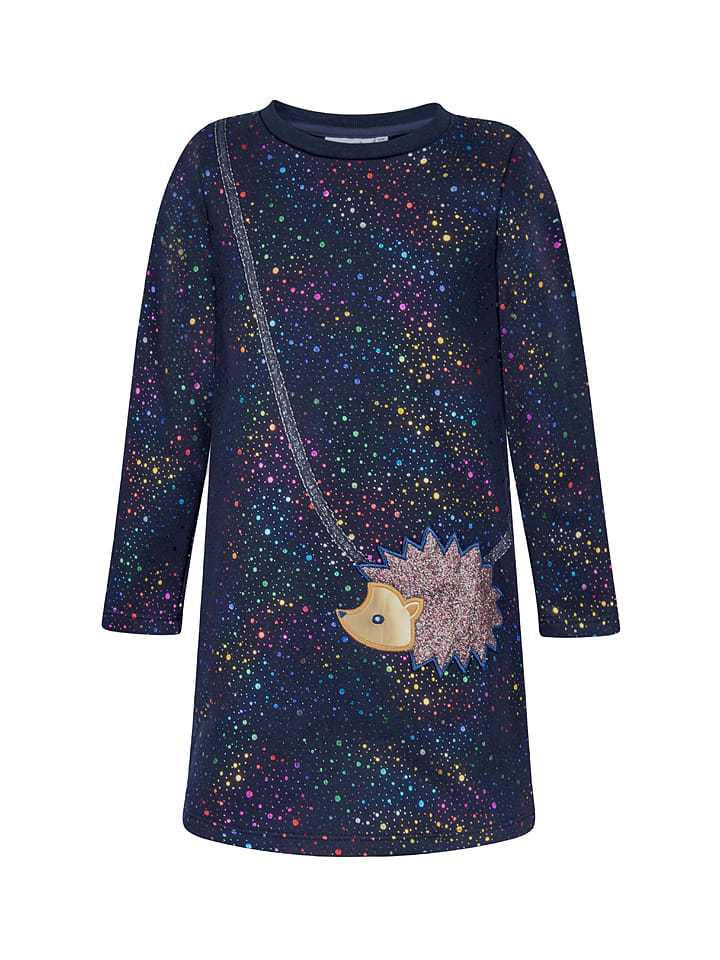 happy girls by Eisend Sukienka w kolorze granatowym rozmiar: 110