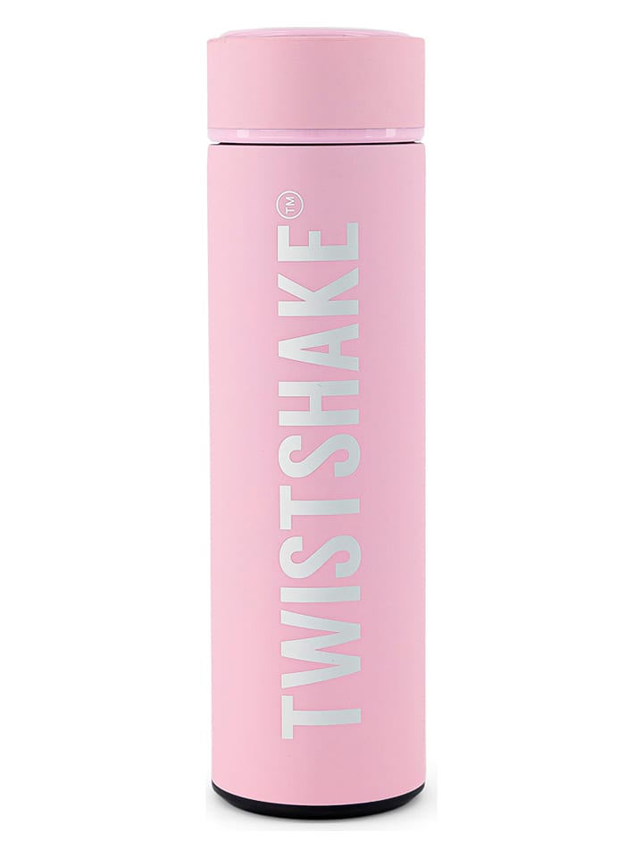 Twistshake Butelka termiczna w kolorze jasnoróżowym - 420 ml rozmiar: onesize
