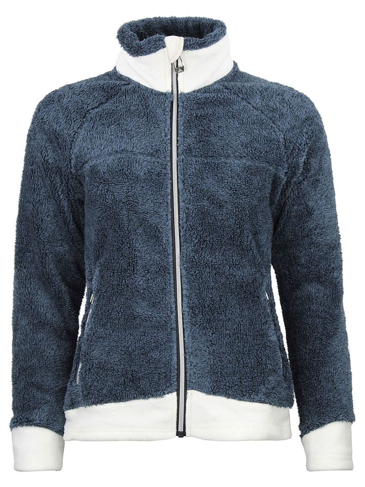 Peak Mountain Kurtka polarowa "Achef" w kolorze morskim rozmiar: S