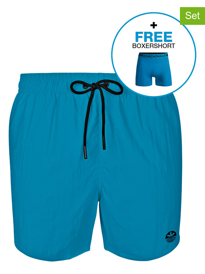 Muchachomalo 2-częściowy zestaw w kolorze niebieskim rozmiar: XL