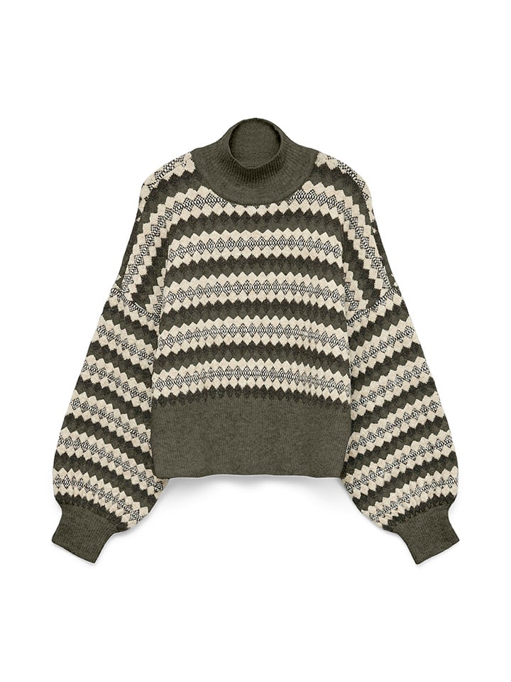 Vero Moda Sweter w kolorze khaki rozmiar: L