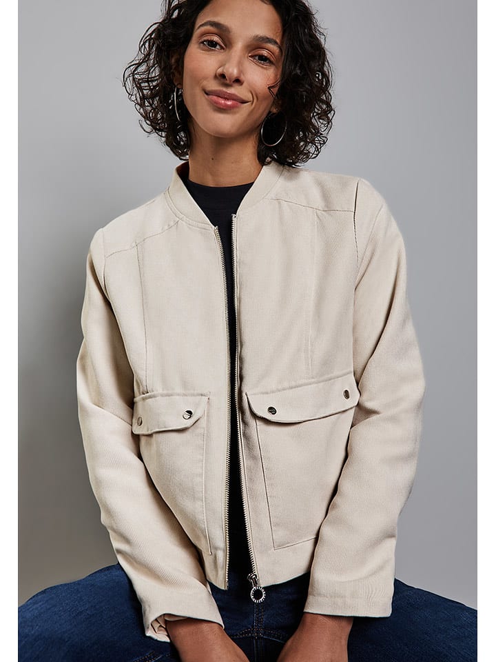 Street One Kurtka przejściowa w kolorze beżowym rozmiar: 40