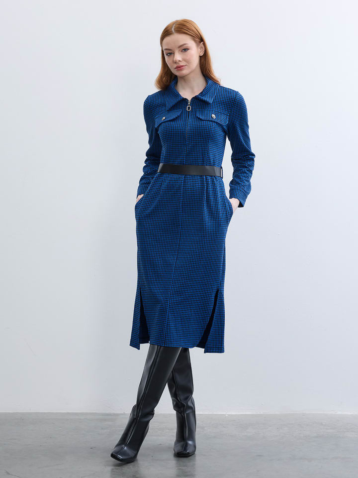 BGN Sukienka w kolorze granatowym rozmiar: 40