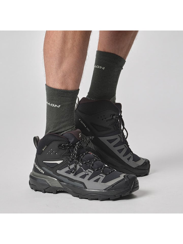 SALOMON Buty turystyczne "X Ultra 360 GTX" w kolorze szarym rozmiar: 45
