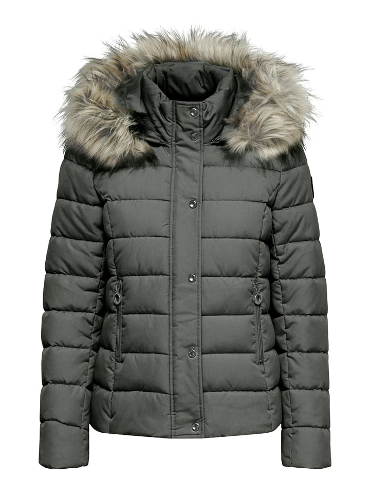 ONLY Kurtka pikowana w kolorze szarym rozmiar: M