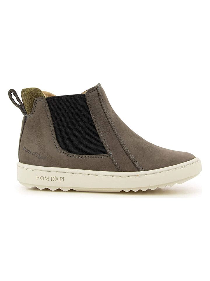 Pom D'api Skórzane botki w kolorze brązowym rozmiar: 28