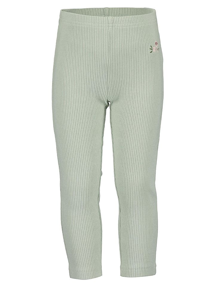 Blue Seven Legginsy w kolorze zielonym rozmiar: 98