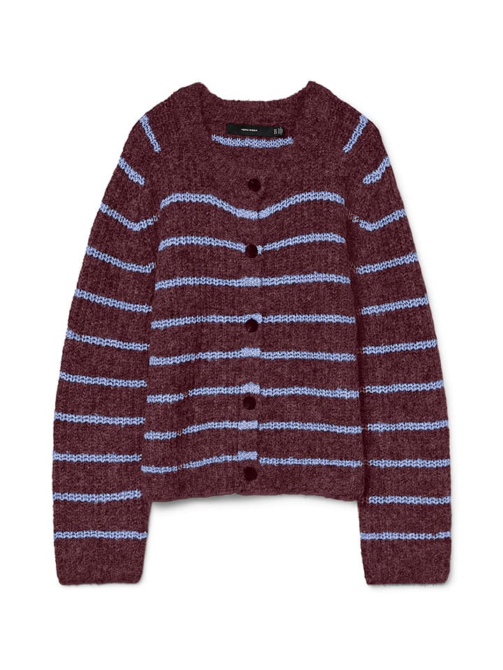 Vero Moda Kardigan w kolorze bordowym rozmiar: XS